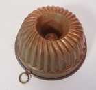 Vintage Antique Copper Gugelhupf Backform Mold    14 5cm