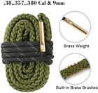 Bore Rope Gun Barrel Cleaning Snake For 38 357 380 Caliber   9mm Rifles Pistols