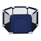 Comomy 6-panel Baby Playpen - Foldable Indoor outdoor Safety Play Yard