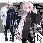 Oriental Techwear Fashion Eita Collab Cyber Dragon Hooded Haori Jacket Jj4066