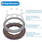 Shaft Oil Seal 30  48  6 For Rexroth R902600114 Hydraulic Pump A10vg16 A10vg18