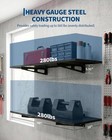 2-pack 1 5x4 Ft Heavy Duty Garage Wall Shelving Wall Mounted Garage Storage Rack