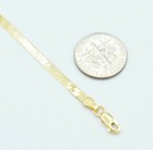 2 8mm High Polish Herringbone Bracelet Solid Real 10k Yellow Gold 7 