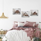 Rustic Farmhouse Wall Decor Country Wall Art Barn Pictures Framed Artwork For Li