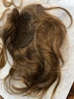 Authentic Antique Vintage Human     Hair Doll Wig Brown 4  Cap   Extension