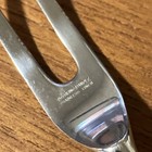 Aegean Weave Gold By Wallace Sterling Silver Carving Fork Server Hh