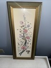 Vintage Turner Wall  Accessory Floral  Sprays Framed Hanging Picture