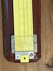 Vintage Pickett Slide Rule Model N1010es With Leather Case