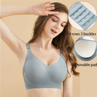 Women   s Seamless Wireless Bra     Soft  Comfortable   Stylish Jelly Color Lingerie