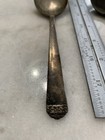 1881 Rogers Oneida Spoon Set 2 Spoons Silver Plate Antique Vintage