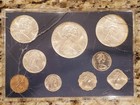 1969 Bahamas 9-coin Proof Set With Coa 2 8723 Oz Silver