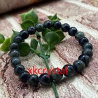 5pcs Wholesale Natural Nebula Stone Quartz Crystal Healing Stretch Bracelet 8mm