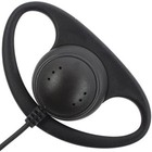 10x D Shape Earpiece Headset Ptt For Motorola Two Way Radio Walkie Talkie 2pin