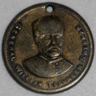 Post 1891 Medal Memorial Token General William T Sherman Birth And Death Vf