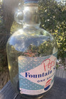 Vtg Pepsi Cola Co Jug With Label   Lid Soda Fountain Syrup Bottle One Gallon  2