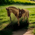 Vintage Marx Johnny West Best Of The West Series Horse W  Harness