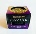 Wild Caught Romanoff Black Lumpfish Caviar 2 Oz Jar Seafood Spread Jun 2026
