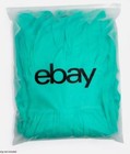 25 - Ebay 12  X 15  Zipper Clothing Bags - Frosted With Black Logo New