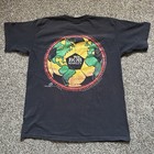 Vintage Bob Marley Soccer Tee Shirt Xl 1996 World Cup