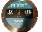 Makita 14    Diamond Blade Never Used No Factory Packaging