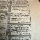 Confederate States Of America One Thousand Dollar Bond 1862