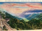 Sunrise In Nantahala  Great Smoky Mountains National Park - Vintage Postcard