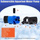 Aquadream Adjustable Submersible Powerhead Water Pump 90 Gph Fish Tank Pond