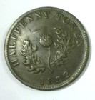 1832 Nova Scotia Half Penny Token High Grade