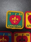 Vintage Scouts Canada Apple Day Badges 1983-2008  All New