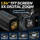 New Digital Night Vision Infrared Monocular 5x Zoom 1080p Night Vision Goggles