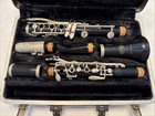 Vintage Bundy Resonite Selmer Bb Clarinet With Two Mouthpieces   Case  1011276