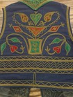 Antique Embroidered Festival  Wedding Ottoman Vest Waistcoat Velvet Velour