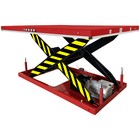 Electric Hydraulic Scissor Lift Table  5 000 Lb  Capacity  72  X 48  Platform