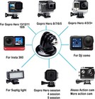 Action Camera Tripod Mount Connector Adapter Compatible With Gopro Models