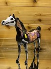 Custom Breyer Classic Halloween Horse   Black Stallion Mold  Hand Painted Ooak