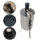Stainless 1300rpm 2 4 Frames Steel Electric Honey Extractor Beekeeping Equipment