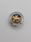 Antique Knights Of The Most Noble Order Of The Garter Button Pin 
