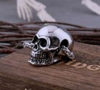 Norset Gothic Skull 316l Stainless Steel Necklaces  Chain Pendants 