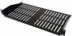 Cnaweb 1u 19-inch Vented Rackmount Shelf For Network Cabinet Rack 9  Deep