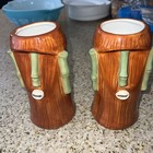 Tiki Mug Bambooze Thor Hawaii Cowry Shell Lips Both Cups