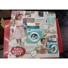 Little Tikes Retro 50s Washer Dryer 7pc  Play Laundry Realistic Sounds Tumbling