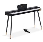 Aodsk 88 Keys Digital Piano full-size Semi Weighted Key 128 Tones   Rhythms