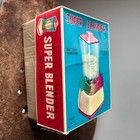 Vintage 1960s Super Blender W light Toy Blender Pink Mini Appliances Barbiecore