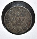 1870 Newfoundland 5 Cents