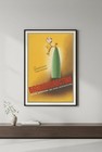 Vintage French Medical Poster - Bronchorectine      - 1920s Style 24x36    -