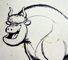 Metamorphoses 1978 Jerry Eisenburg Hand-inked Early Production Concept Art   lf