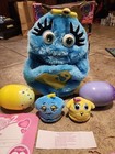 Wuv Luv Blue Yellow 1999 Interactive Plush 2 Eggs Baby Flowers Trendmasters Read