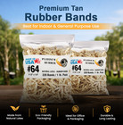 Bulk 320 Pcs Usa Postal Size  64 Rubber Bands 1lb Bag  3-1 2 X 1 4   1   1 Pound