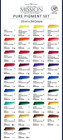 Mijello Mission Gold Class Pure Pigment Water Color Mwc-1534p  15ml 34 Colors