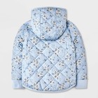 Baby Girls  Floral Cozy Quilted Reversible Puffer Jacket - Cat   Jack